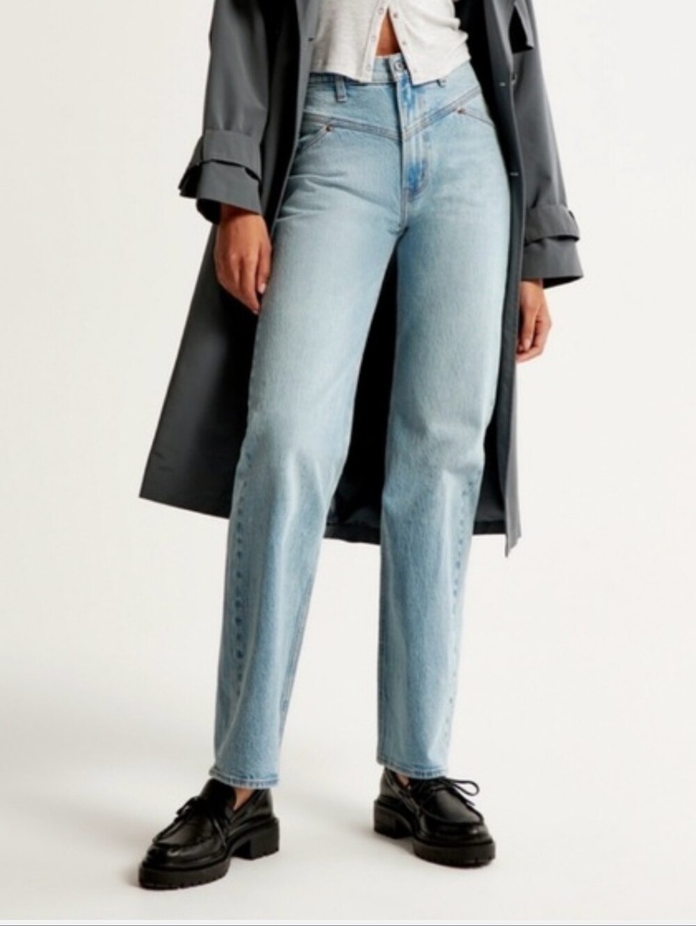 Abercrombie Curve Love 90's Strait Jean